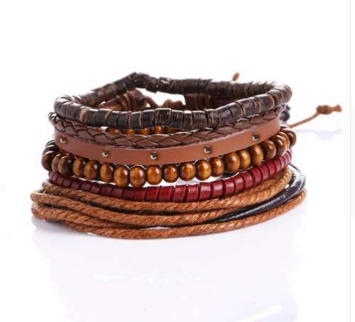 Stacked Leather Bracelets | 14 Styles