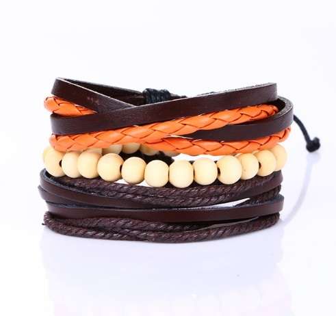 Stacked Leather Bracelets | 14 Styles