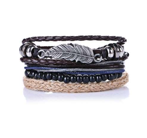 Stacked Leather Bracelets | 14 Styles