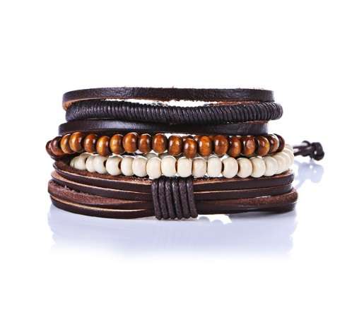Stacked Leather Bracelets | 14 Styles