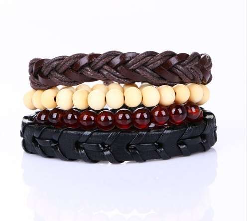 Stacked Leather Bracelets | 14 Styles