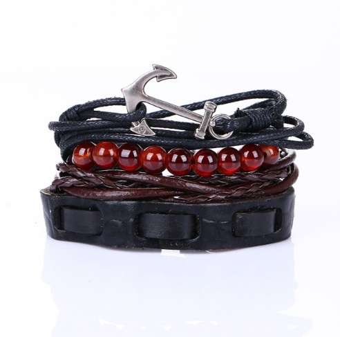 Stacked Leather Bracelets | 14 Styles