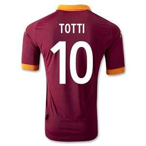 AS ROMA 13/14 HOME !!! TOTTI ! SIZE : X-LARGE !!