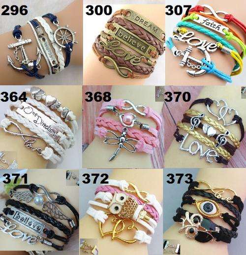 Infinity Bracelets | 31 to Choose From