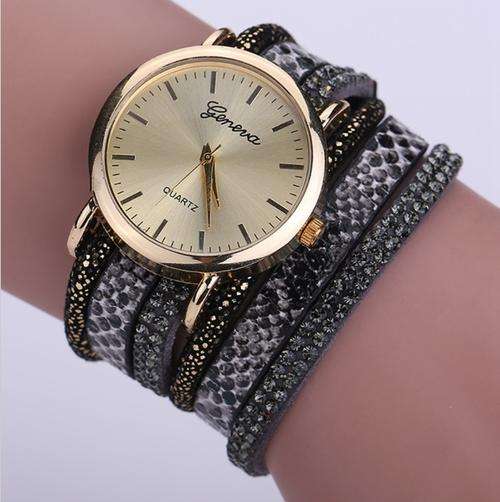Wrap Rivet Bracelet Watch | Assorted colours