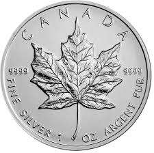 Canadian Maple Leaf 1oz .999 x2