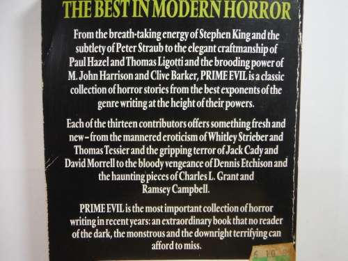 A Lot of 4 Horror Anthologies - Paperback