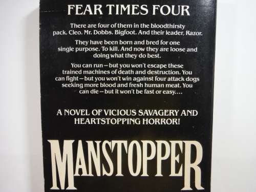 A Lot of 4 Horror Novels - Paperbacks