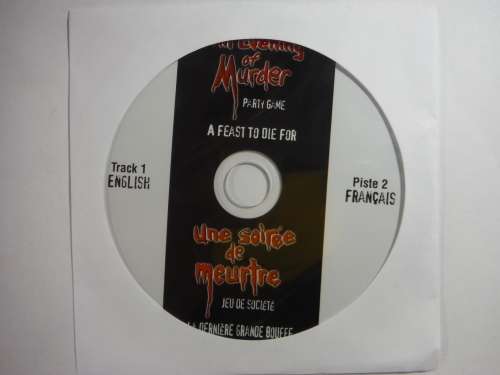 An Evening of Murder : A Feast to Die For - Party Game for Eight Adults