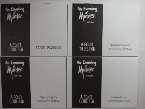An Evening of Murder : A Feast to Die For - Party Game for Eight Adults