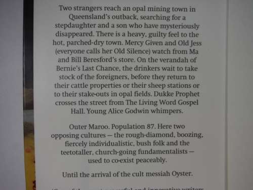 Oyster - Janette Turner Hospital (HARDCOVER)