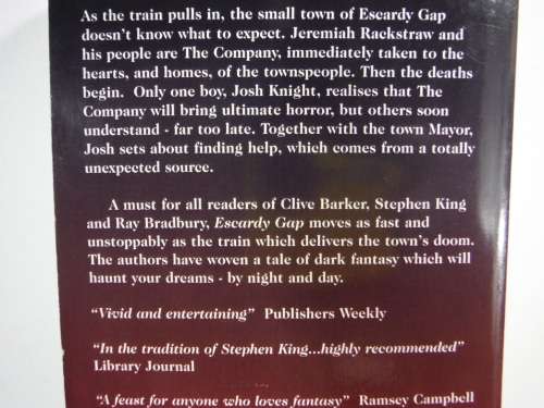 Escardy Gap - Peter Crowther and James Lovegrove (PAPERBACK)