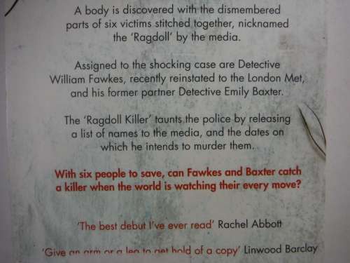 Ragdoll - Daniel Cole (SOFTCOVER)