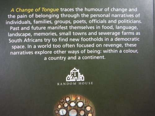 A Change of Tongue - Antjie Krog