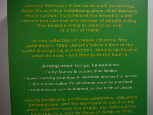 Born To Be Riled - Jeremy Clarkson