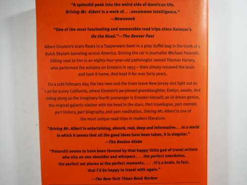 Driving Mr. Albert - Michael Paterniti ( A trip across America  With Einstein`s Brain)