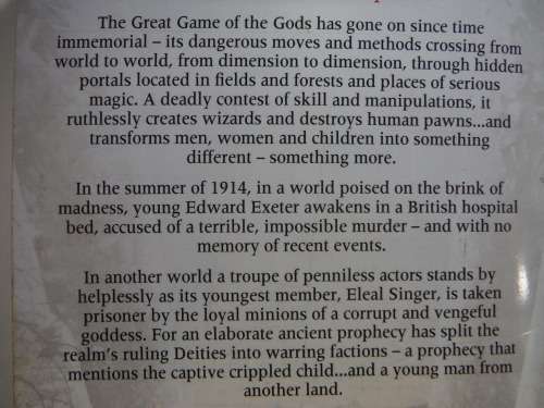 Past Imerative - Dave Duncan( Round one of The Great Game)