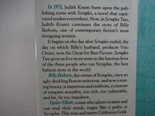 Scruples Two- Judith Krantz