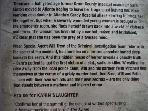 Genesis- Karin Slaughter