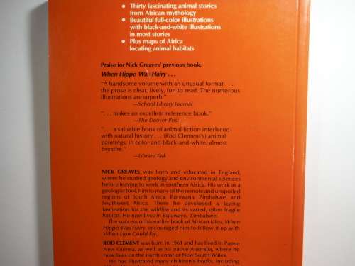 When Lion Could Fly and other tales from Africa- Nick Greaves (SOFTCOVER)