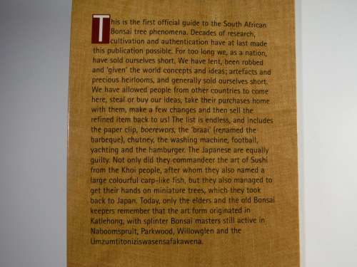 The African Bonsai Collection- Jann Bader