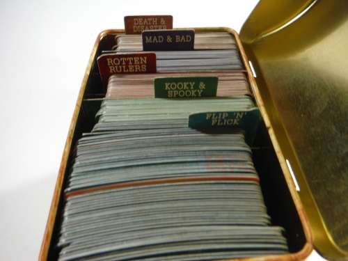 Horrible Histories Wild `n Wicked Card Collection in Metal Tin-  208 Cards