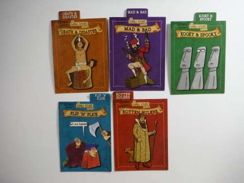 Horrible Histories Wild `n Wicked Card Collection in Metal Tin-  208 Cards