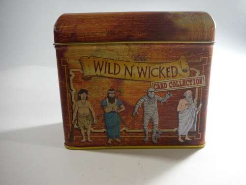 Horrible Histories Wild `n Wicked Card Collection in Metal Tin-  208 Cards
