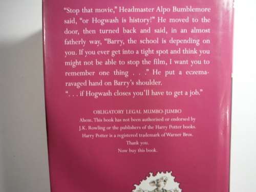 Barry Trotter and the Shameless Parody - Michael Gerber (HARDCOVER)