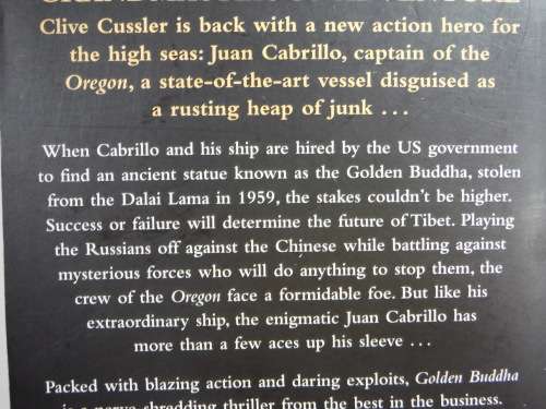 Golden Buddha-Clive Cussler and Craig Dirgo