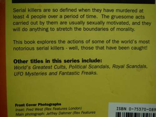 A lot of 4 World Greatest: Serieal Killers , Secrets, Ghost and Most Infamoust Murders