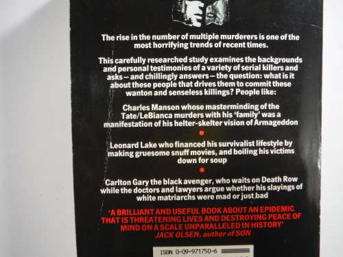 Serial Killers - Paperback - Joel Norris