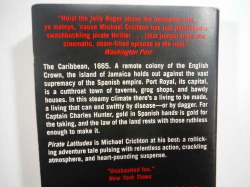 Pirate Latitudes- Michael Crichton