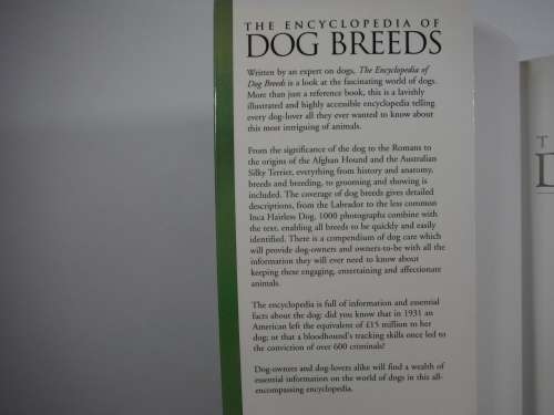 The Encyclopedia of Dog Breeds by Juliette Cunliffe - Softcover