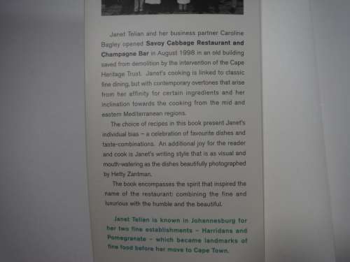 The Savoy Cabbage Cookbook- Janet Telian