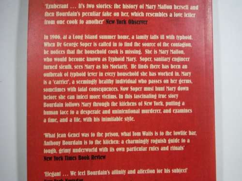 Typhoid Mary- Anthony Bourdain