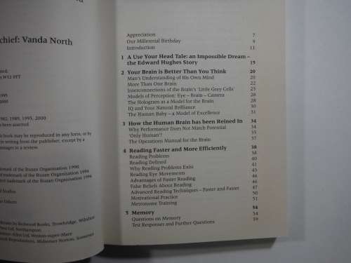 Use Your Head- Tony Buzan (Softcover)