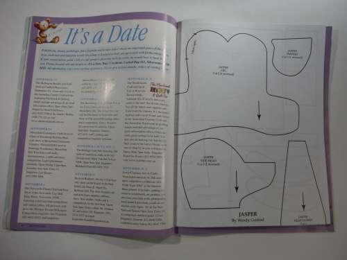 A Lot of 4 Australian  Bear Creations Magazines (SOFTCOVER)