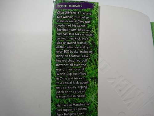 Kick Off- Clive Gifford (SOFTCOVER) Fantastic Facts For Football Fanatics.