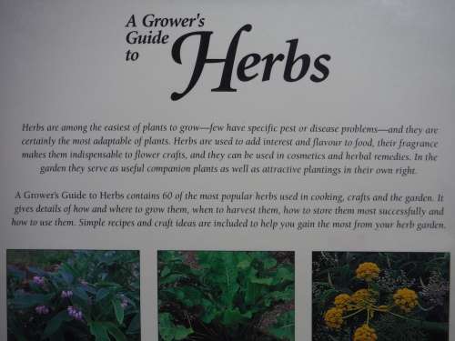A Grower`s Guide to Herbs - Softcover - Woolworths