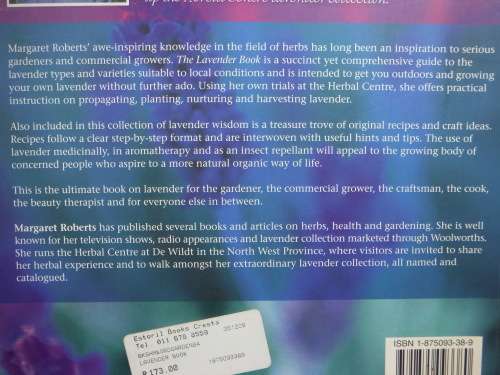 The Lavender Book - Softcover - Margaret Roberts