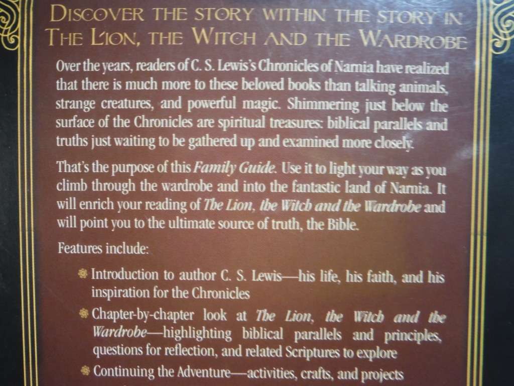 A Family Guide to The Lion, The Witch and The Wardrobe - Paperback - Christin Ditchfield