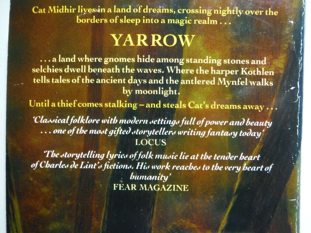 Yarrow : A New Tale of Enchantment and Wonder - Paperback - Charles De Lint