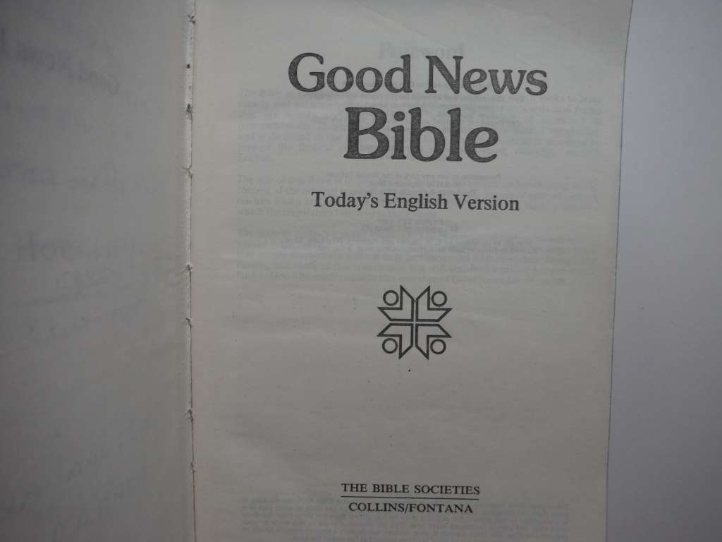 Good News Bible Illustrated : Today`s English Version - Imitation Leather, Limp Cover