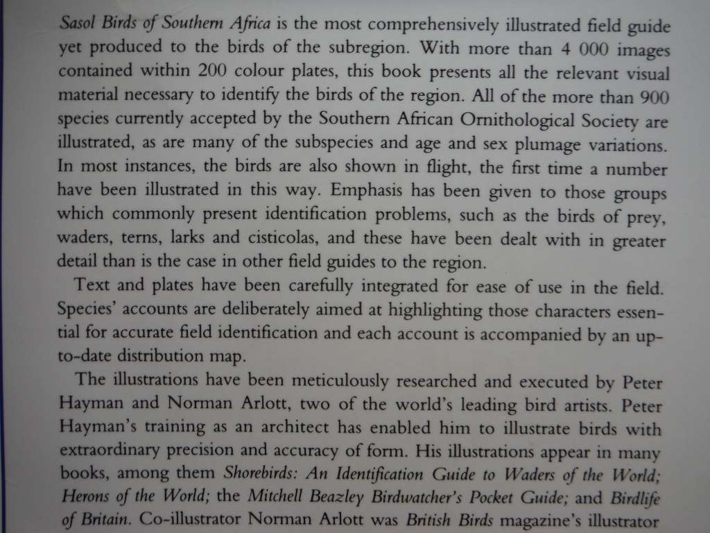 Sasol Birds of Southern Africa - Paperback