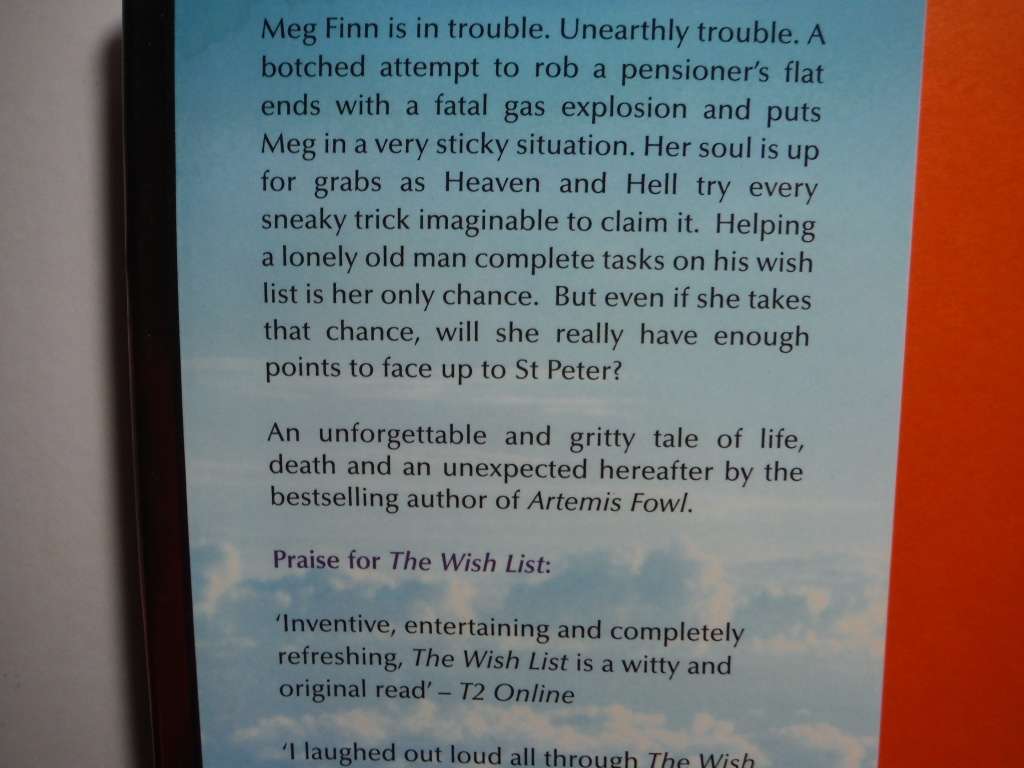 The Wish List - Hardcover - Eoin Colfer