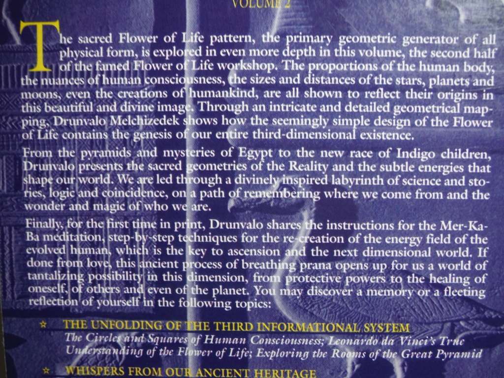 The Ancient Secret of the Flower of Life : Volume 2 - Softcover - Drunvalo Melchizedek