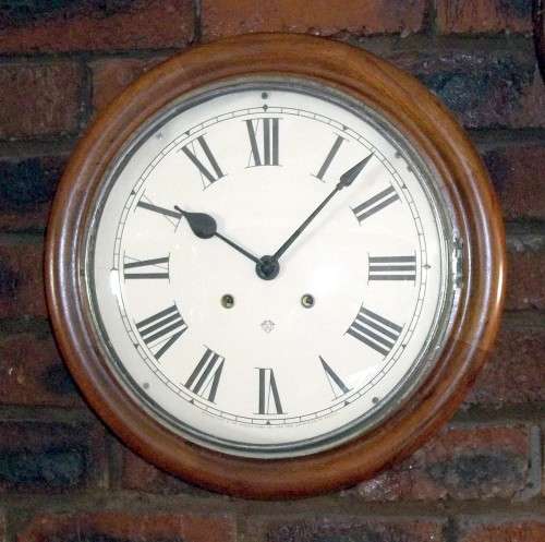 Antique Ansonia Station Clock. Working condition.