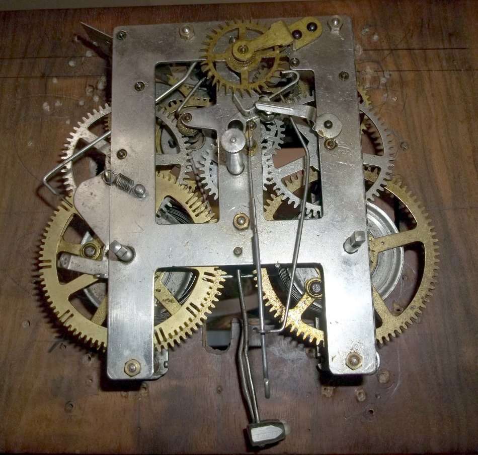 Seikosha style clock movement. Working condition.