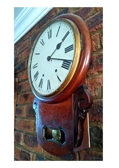Beautifull Art Deco Seth Thomas wall clock.Working condition.